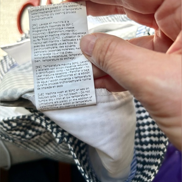 Rosso35 print shorts stretchy pockets size 48 XL nwt - Picture 8 of 8